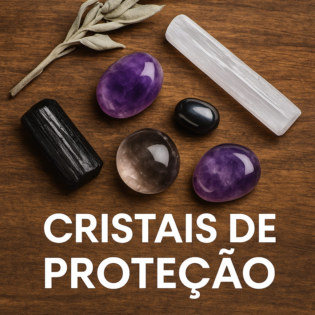 Cristais para Proteção: Os 10 Mais Poderosos